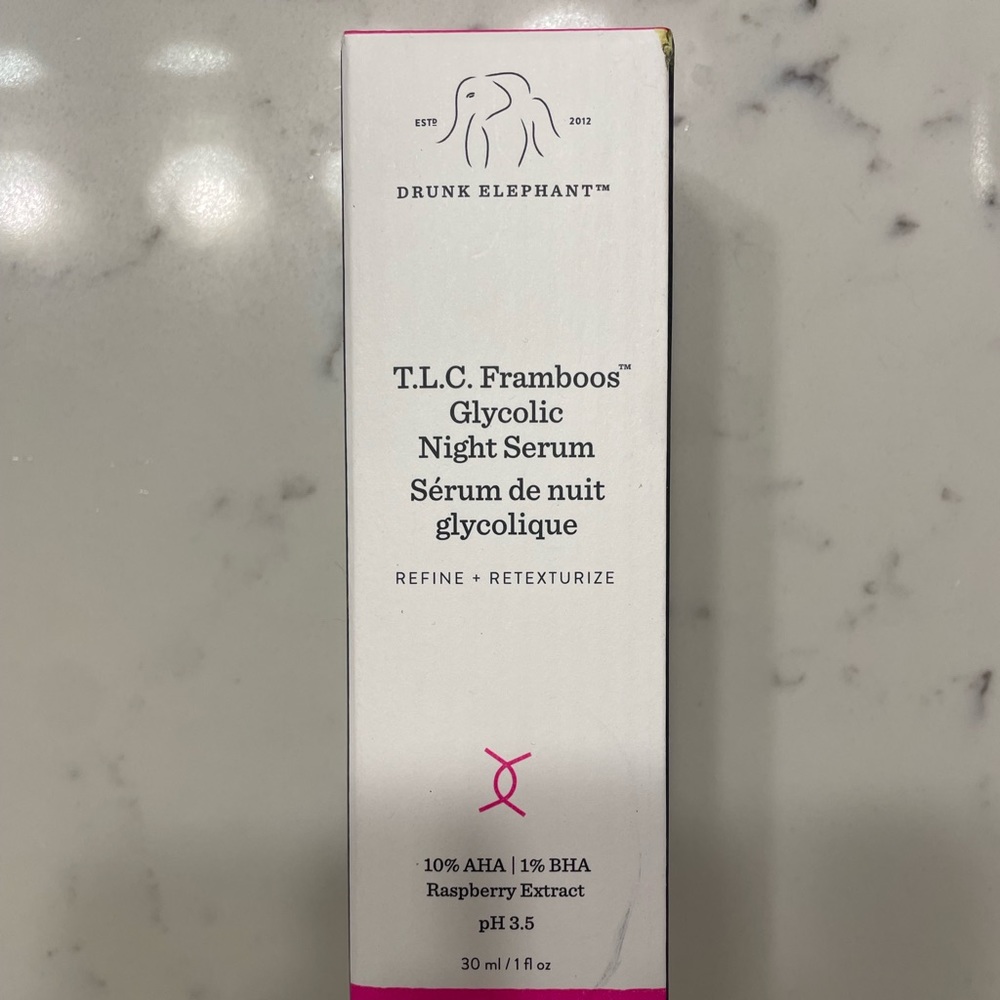 Drunk Elephant TLC Framboos Night Serum